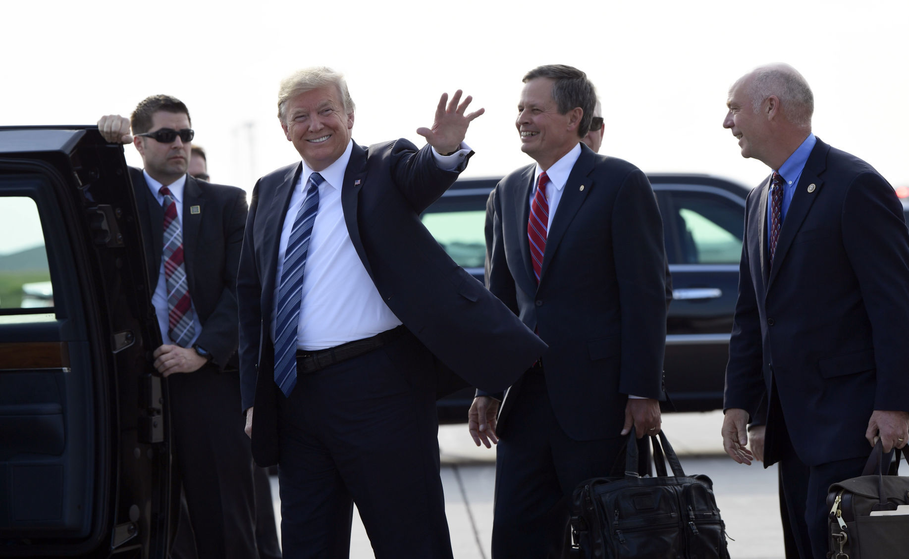 Trump, Daines, Gianforte